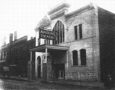 Aladdin Theatre - Old Pic From Bay Journal (newer photo)